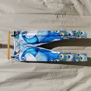 Proud Peacock Pair Leggings 💙